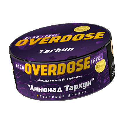 Табак Overdose - Tarhun (Лимонад Тархун, 25 грамм) купить в Тюмени