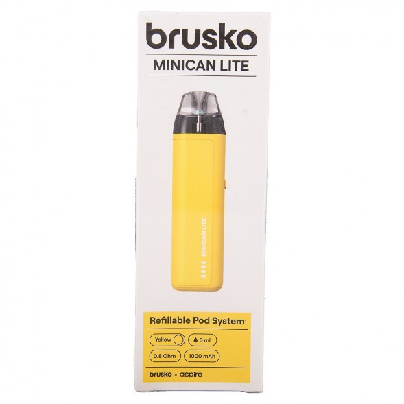 Электронная сигарета Brusko - Minican LITE (Yellow) купить в Тюмени
