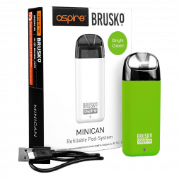 Электронная сигарета Brusko - Minican (350 mAh, Светло-Зелёный)
