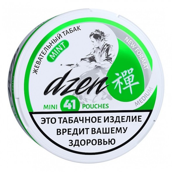 Табак жевательный DZEN - Mint Mini (Мята Мини) купить в Тюмени