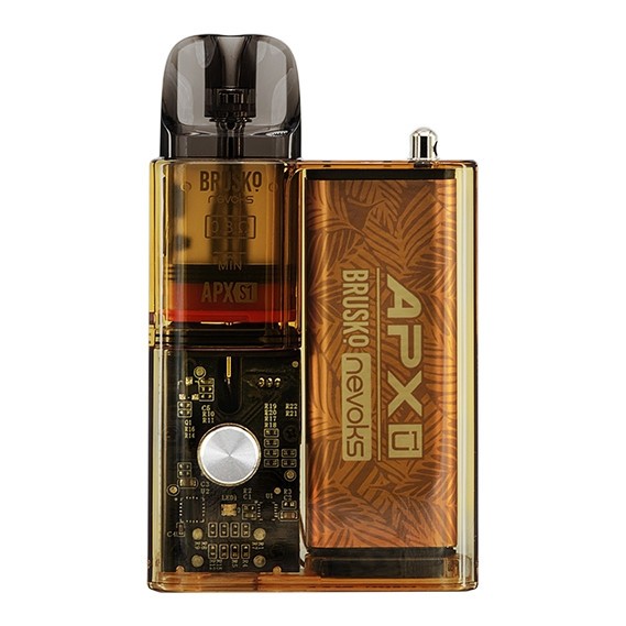 Электронная сигарета Brusko - APX C1 (Желтый Клен) купить в Тюмени