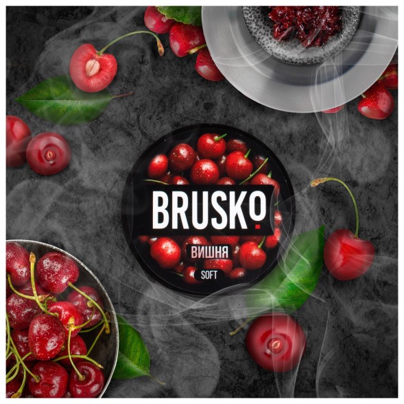 Смесь Brusko Medium - Вишня (50 грамм) купить в Тюмени
