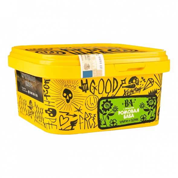 Табак Хулиган - BA (Ромовая Баба, 200 грамм) купить в Тюмени