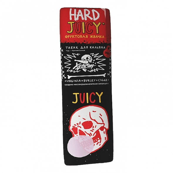Табак Хулиган Hard - Juicy (Фруктовая Жвачка, 200 грамм) купить в Тюмени