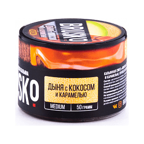 Смесь Brusko Medium - Дыня с Кокосом и Карамелью (50 грамм) купить в Тюмени