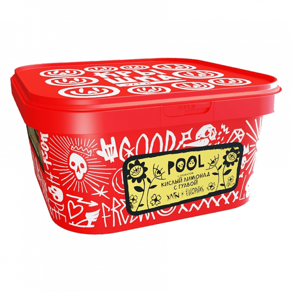Табак Хулиган - POOL (Кислый Лимонад с Гуавой, 200 грамм) купить в Тюмени