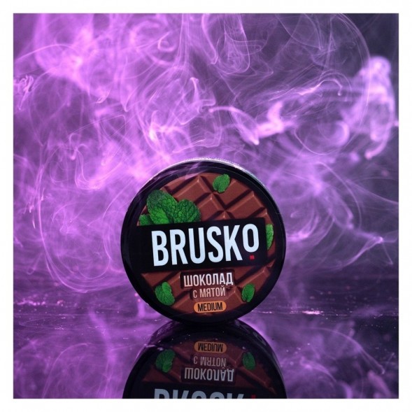 Смесь Brusko Medium - Шоколад с Мятой (250 грамм) купить в Тюмени