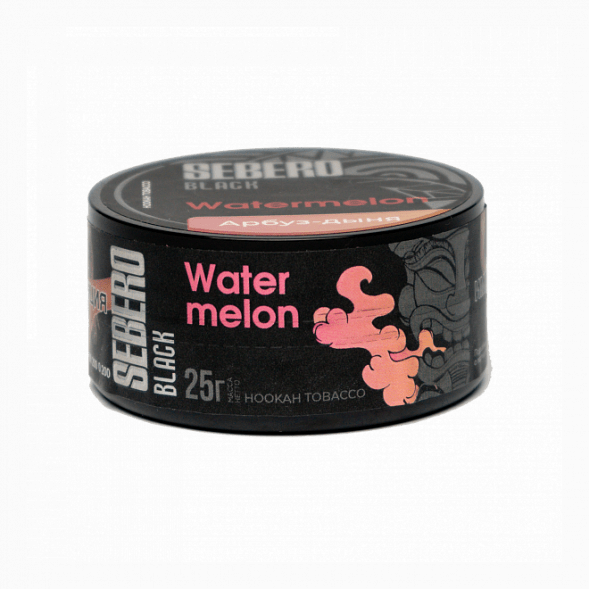Табак Sebero Black - Watermelon (Арбуз, 25 грамм) купить в Тюмени