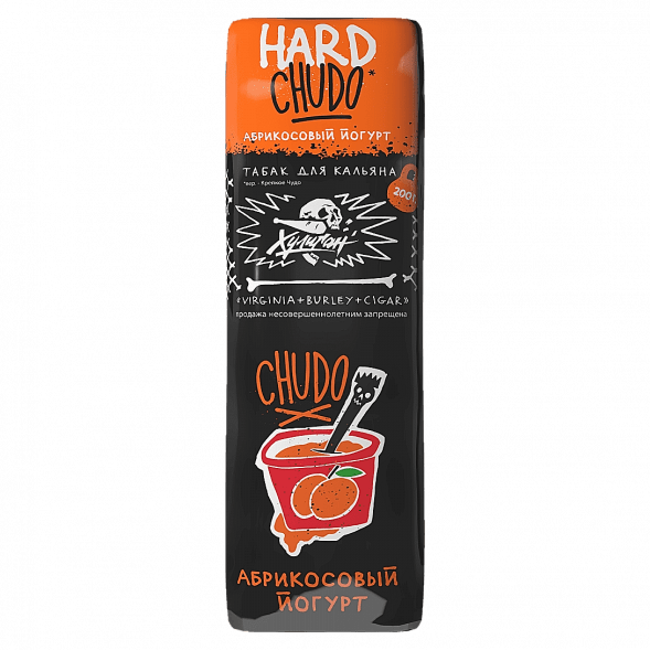Табак Хулиган Hard - Chudo (Абрикосовый Йогурт, 200 грамм) купить в Тюмени