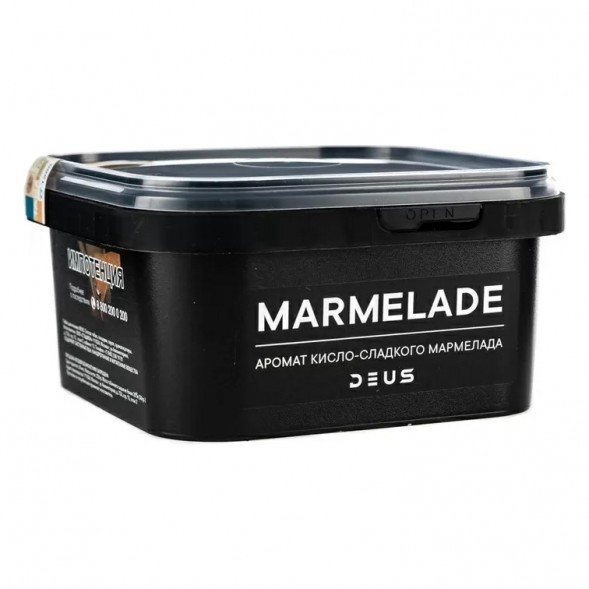 Табак Deus - Marmelade (Кисло-Сладкий Мармелад, 250 грамм) купить в Тюмени