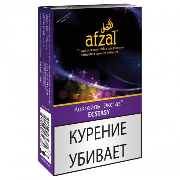 Табак Afzal - Ecstasy (Коктейль Экстаз, 40 грамм) купить в Тюмени