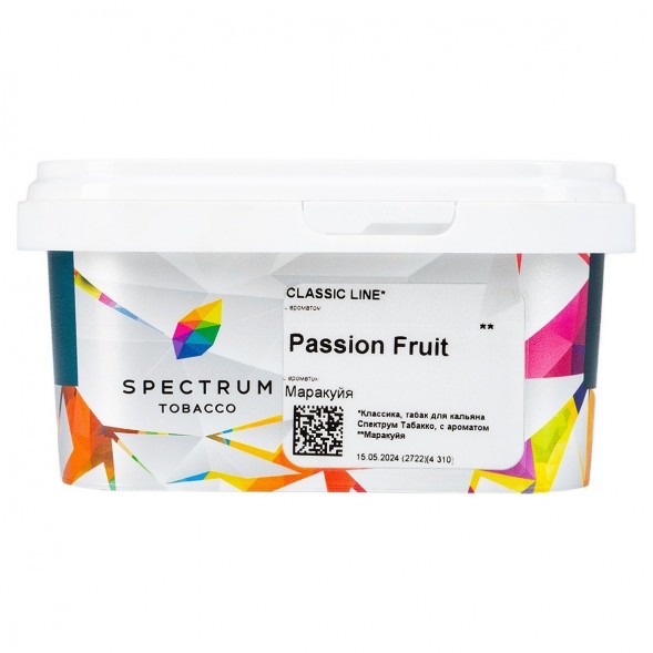 Табак Spectrum - Passion Fruit (Маракуйя, 200 грамм) купить в Тюмени