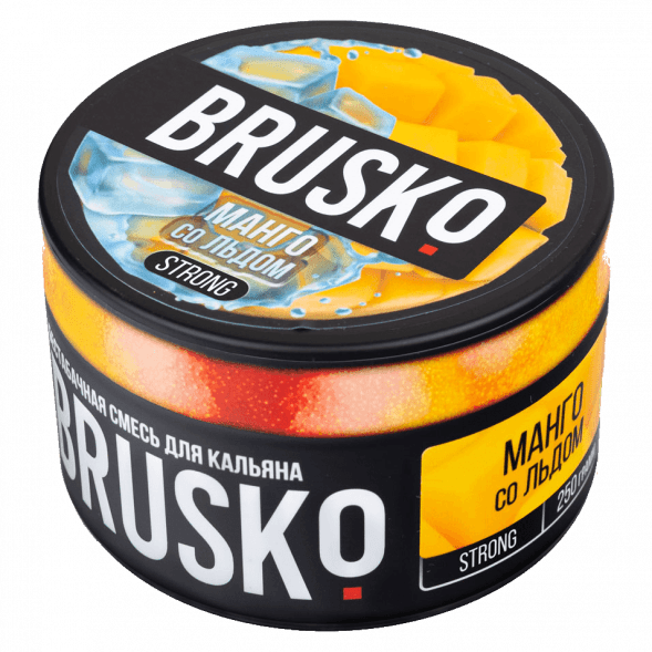 Смесь Brusko Strong - Манго со Льдом (250 грамм) купить в Тюмени