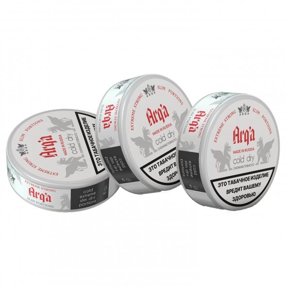 Табак жевательный ARQ Tobacco - Cold Dry Chewing SLIM (10 грамм) купить в Тюмени