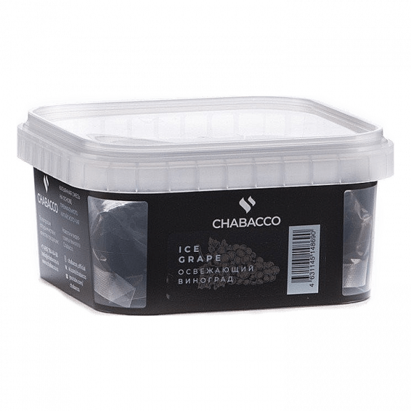 Смесь Chabacco MEDIUM - Ice Grape (Освежающий Виноград, 200 грамм) купить в Тюмени