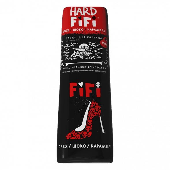Табак Хулиган Hard - Fifi (Орех с Шоколадом и Карамелью, 200 грамм) купить в Тюмени