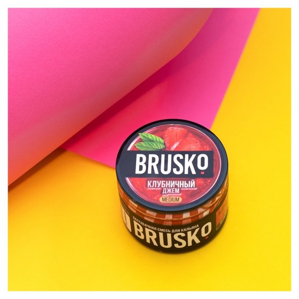 Смесь Brusko Medium - Клубничный Джем (50 грамм) купить в Тюмени