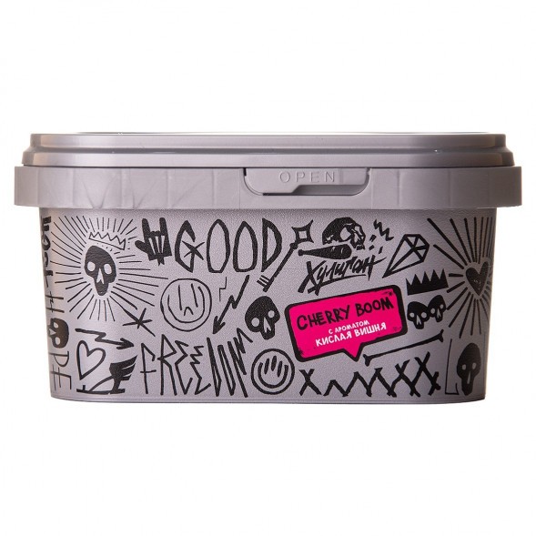 Табак Хулиган - Cherry Boom (Кислая Вишня, 200 грамм) купить в Тюмени