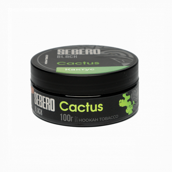 Табак Sebero Black - Cactus (Кактус, 100 грамм) купить в Тюмени