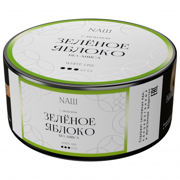 Табак NАШ WHITE - Зелёное Яблоко (100 грамм) купить в Тюмени