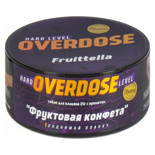 Табак Overdose - Fruttella (Фруктовая Конфета, 25 грамм) купить в Тюмени