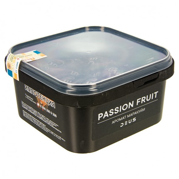 Табак Deus - Passion Fruit (Маракуйя, 250 грамм) купить в Тюмени