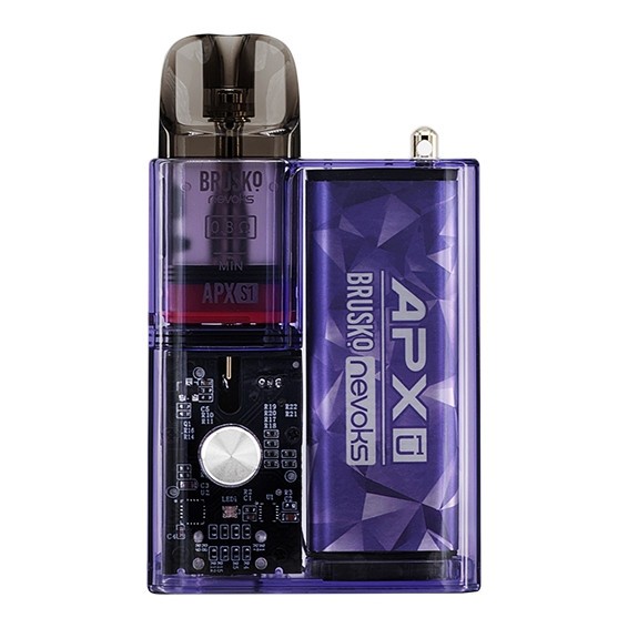 Электронная сигарета Brusko - APX C1 (Фиолетовый Кристалл) купить в Тюмени