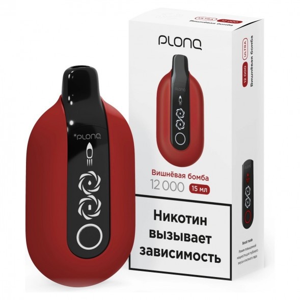 PLONQ ULTRA - Вишнёвая Бомба (12000 затяжек) купить в Тюмени