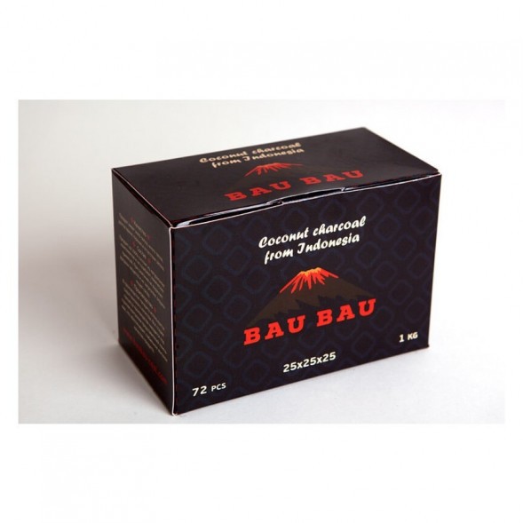 Уголь Bau Bau - Big Cubes (25 мм, 72 кубика, Черный) купить в Тюмени