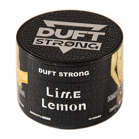Табак Duft Strong - Lime Lemon (Лайм и Лимон, 200 грамм) купить в Тюмени