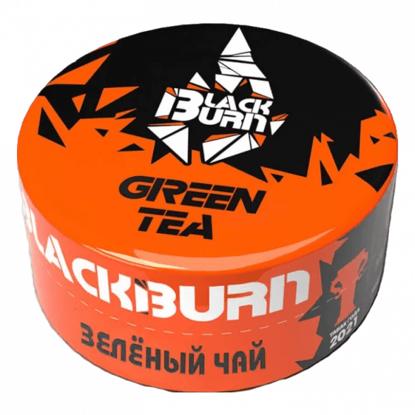 Табак BlackBurn - Green Tea (Зеленый Чай, 25 грамм) купить в Тюмени