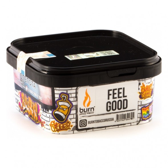Табак Burn - Feel Good (Манго и Маракуйя, 200 грамм) купить в Тюмени