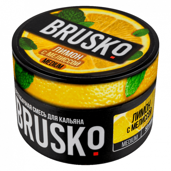 Смесь Brusko Medium - Лимон с Мелиссой (50 грамм) купить в Тюмени