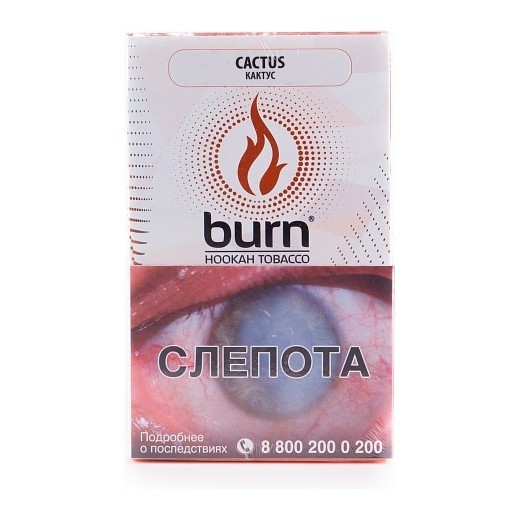 Табак Burn - Cactus (Кактус, 100 грамм) купить в Тюмени