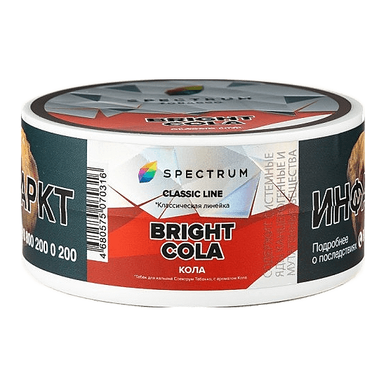 Табак Spectrum - Bright Cola (Кола, 25 грамм) купить в Тюмени
