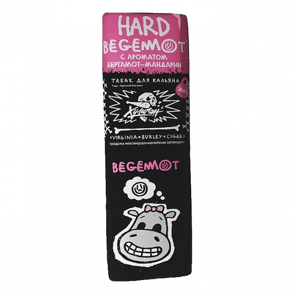 Табак Хулиган Hard - Begemot (Бергамот и Мандарин, 200 грамм) купить в Тюмени