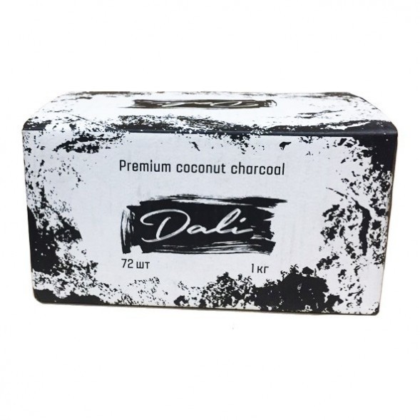 Уголь Dali (25 мм, 72 кубика) купить в Тюмени