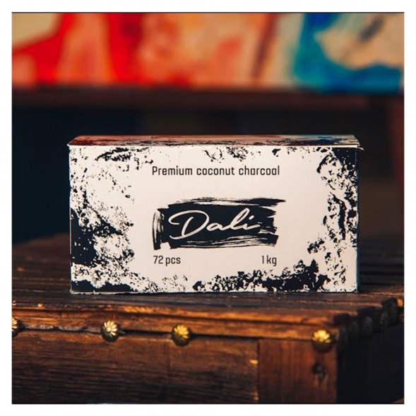 Уголь Dali (25 мм, 72 кубика) купить в Тюмени