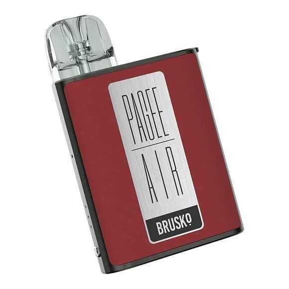 Электронная сигарета Brusko PAGEE AIR - Crimson Red (Красный) купить в Тюмени