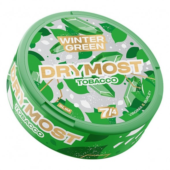 Табак жевательный DryMost - Winter Green (12 грамм) купить в Тюмени