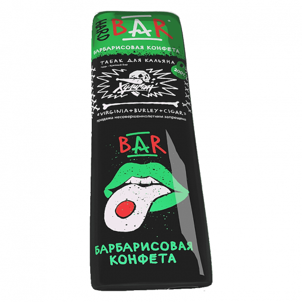Табак Хулиган Hard - BAR (Барбарисовая Конфета, 200 грамм) купить в Тюмени