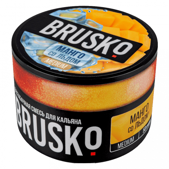 Смесь Brusko Medium - Манго со Льдом (50 грамм) купить в Тюмени