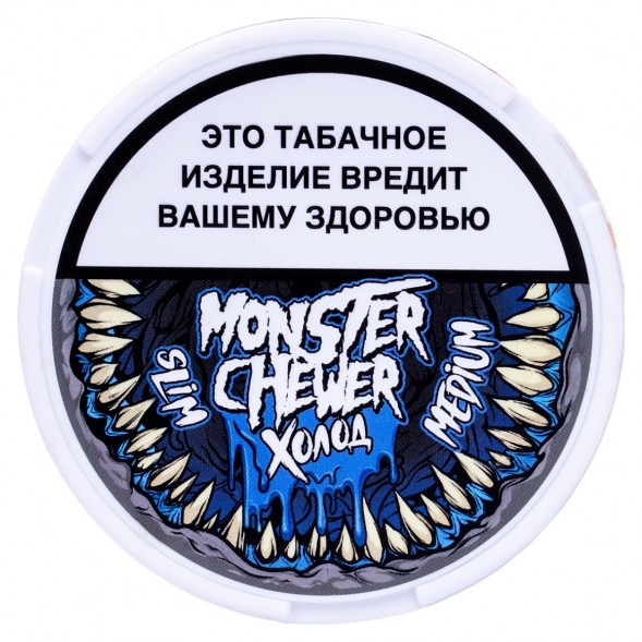 Табак жевательный Monster Chewer - MEDIUM Холод (10 грамм) купить в Тюмени