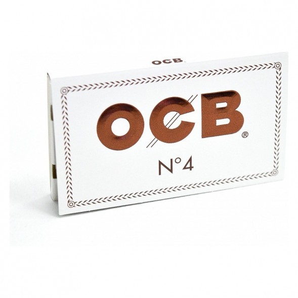 Бумага для самокруток OCB - №4 Double White (100 штук) купить в Тюмени