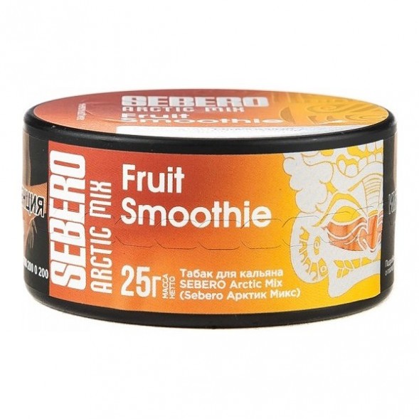 Табак Sebero Arctic Mix - Fruit Smoothie (Фруктовый Смузи, 25 грамм) купить в Тюмени
