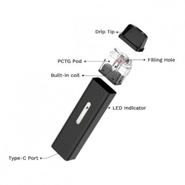 Электронная сигарета Vaporesso XROS Mini - Silver купить в Тюмени