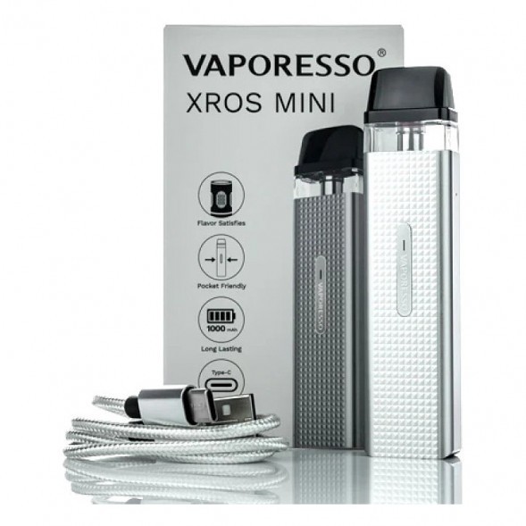 Электронная сигарета Vaporesso XROS Mini - Silver купить в Тюмени