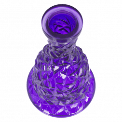 Колба Vessel Glass - Колокол Кристалл (Фиолетовая)