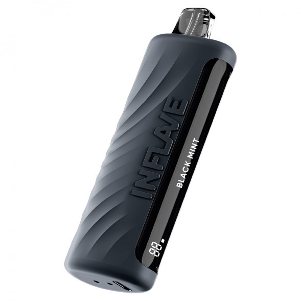 INFLAVE OMEGA - Чёрная Мята (Black Mint, 10000 затяжек) купить в Тюмени