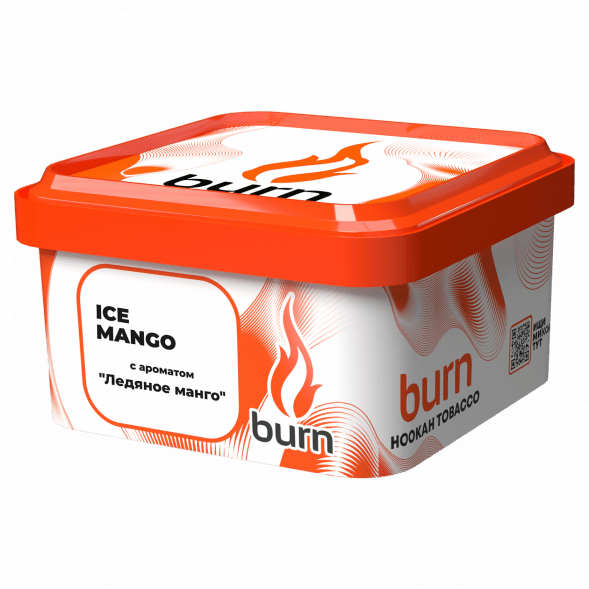 Табак Burn - Ice Mango (Ледяное Манго, 200 грамм) купить в Тюмени